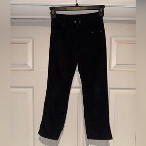 Black Corduroy Pants - Boys